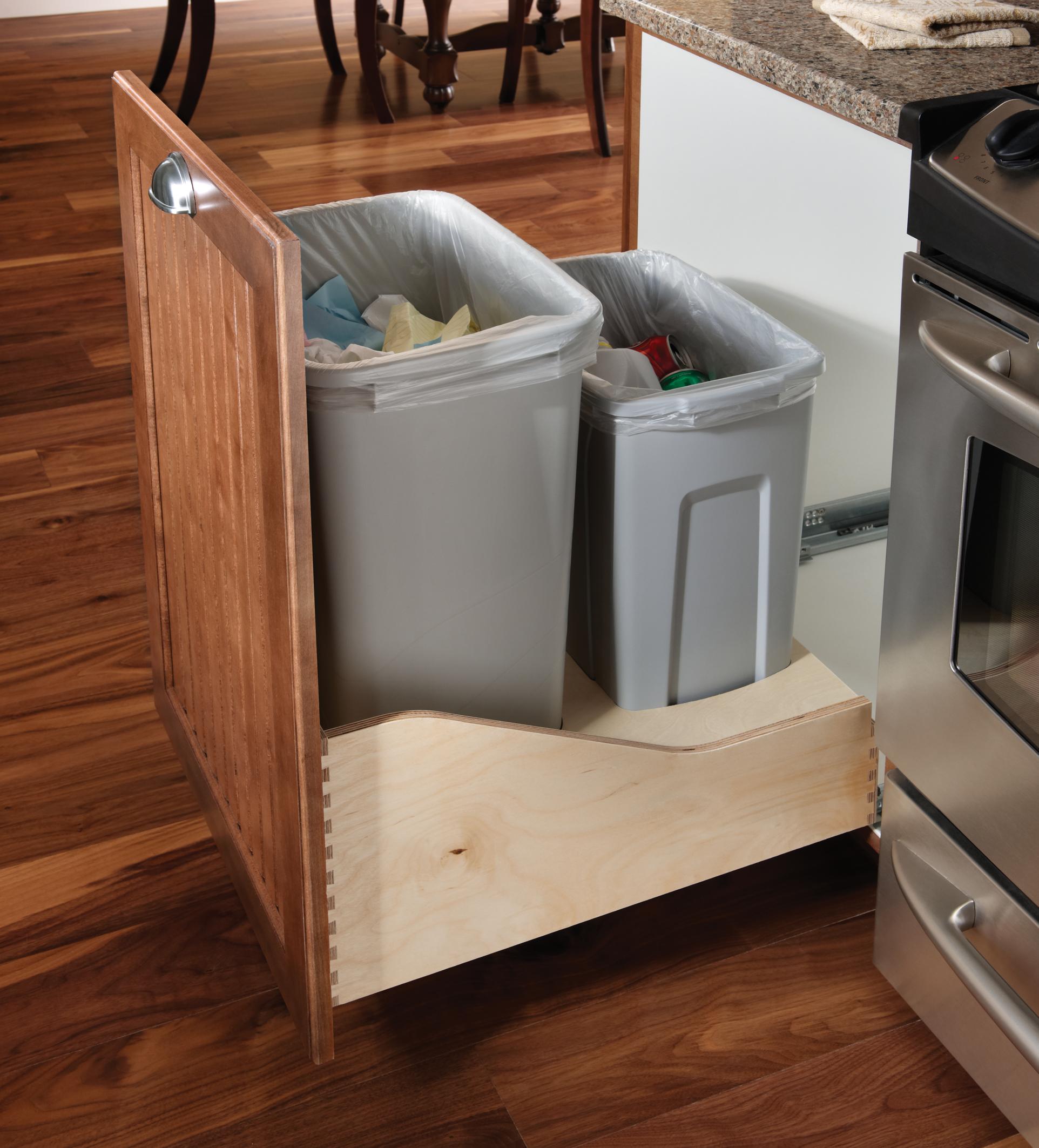 DesignCraft Base with PullOut Waste Containers
