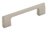 Contemporary Pull D - satin nickel-large