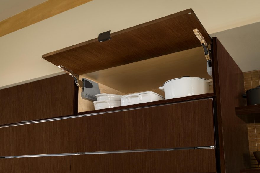 Design Craft Cabinets Wall Cabinet With Lift And Stay Door