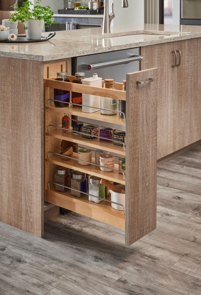 Pull Out Spice Rack Kitchen Cabinet, Spice Cabinet Pull Out