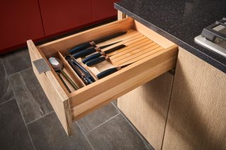 Kitchen Drawer Knife Block