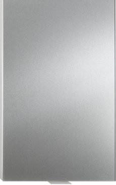 Brava Brushed Stainless Steel with Silver Gloss Glass
